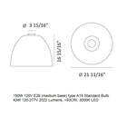 Nur Flush Mount