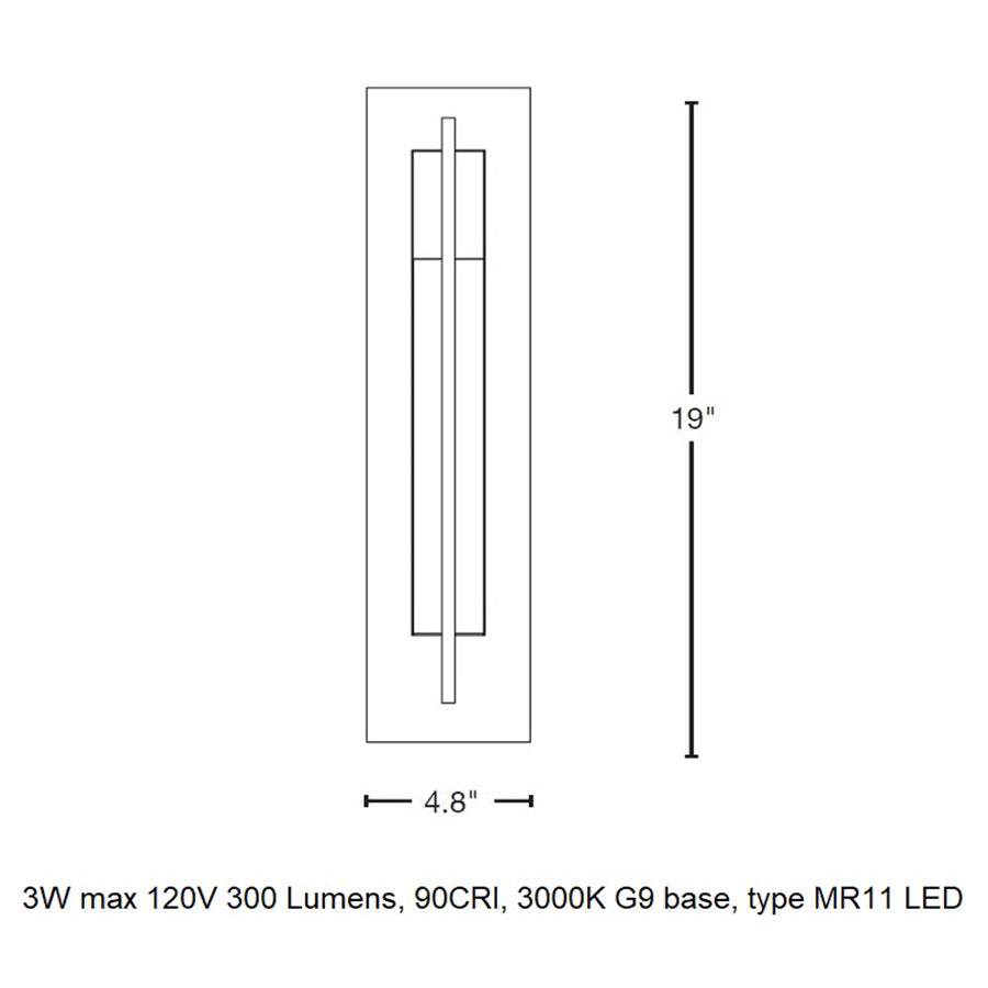 Axis Outdoor Sconce