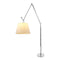 Tolomeo Mega Floor Lamp  option Aluminum / Parchment / 12