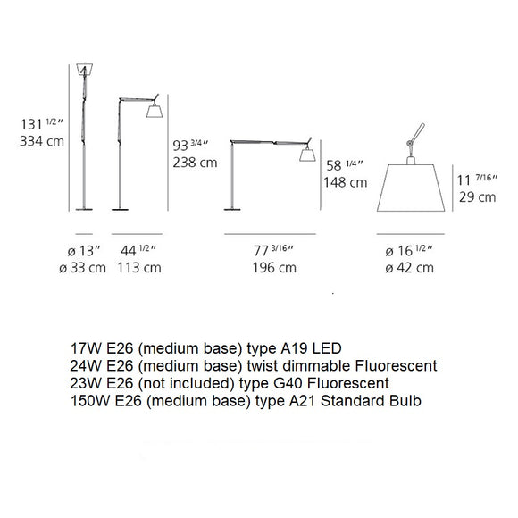 Tolomeo Mega Floor Lamp