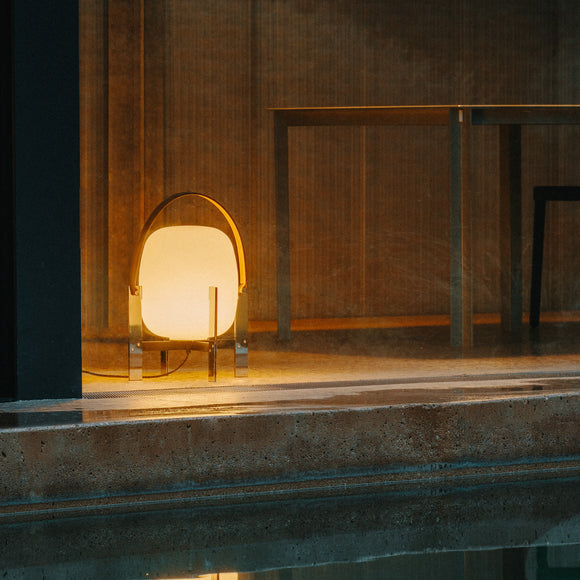 Cesta Metalica Table Lamp