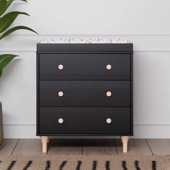 Babyletto Lolly 3 Drawer Dresser Changer with Removable Changing Tray 2Modern