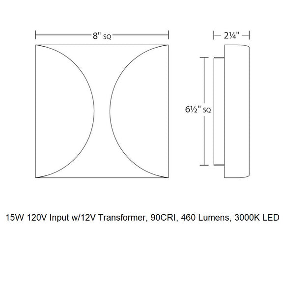 Inside-Out Folds Outdoor Wall Light