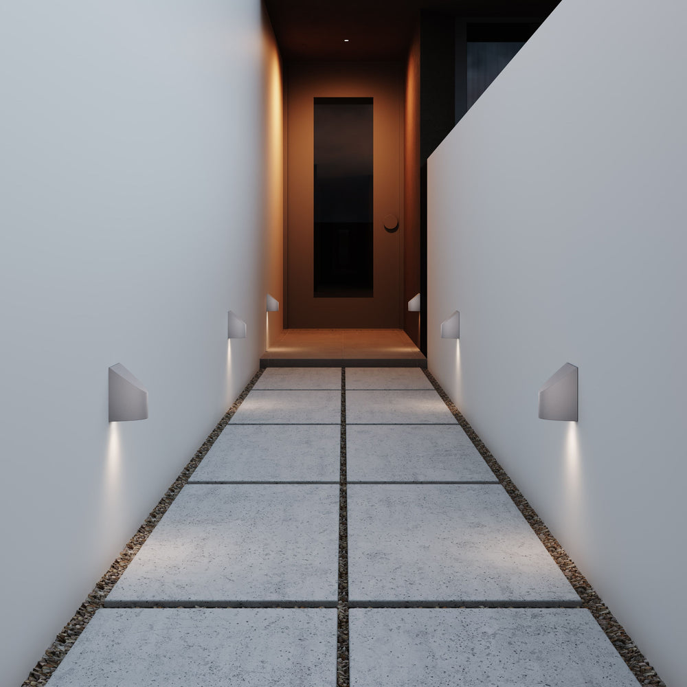 Inside-Out Shear Large Outdoor Wall Light