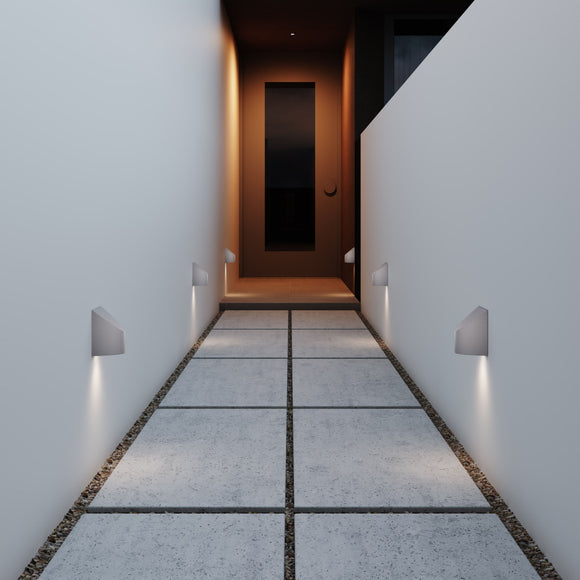 Inside-Out Shear Large Outdoor Wall Light
