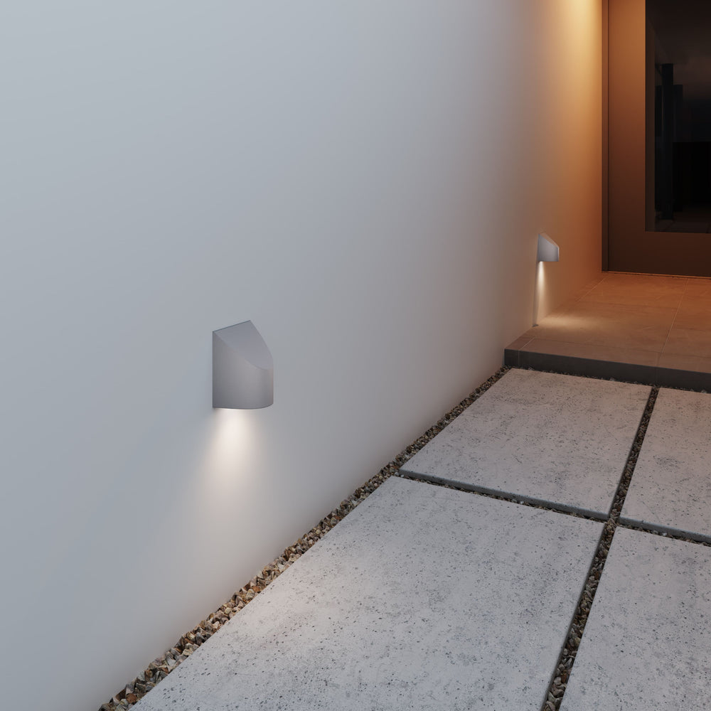 Inside-Out Shear Large Outdoor Wall Light