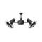 Duplo Dinamico Ceiling Fan  option Black