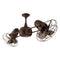 Duplo Dinamico Ceiling Fan  option Bronzette
