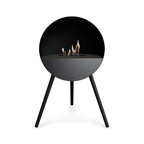 Eye Bioethanol Fireplace - Black