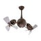 Acqua Ceiling Fan with Light  option Barn Wood Tone Blades