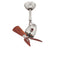 Diane Ceiling Fan  option Mahogany Tone Wood Blades