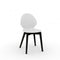 Basil W Chair  option P201 Walnut Beechwood