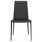 Boheme Chair  option P16 Matte Grey Metal/ R16 Grey Regenerated Leather