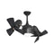 Dagny Ceiling Fan with Light  option Matte Black Wood Blades