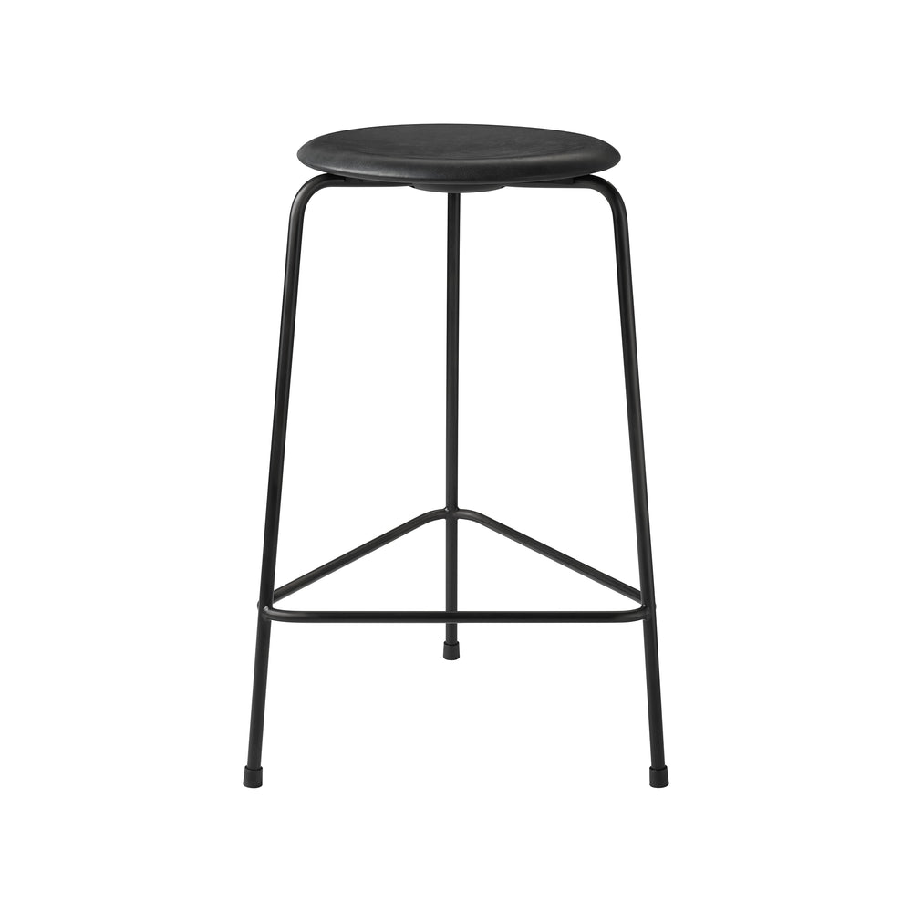 High Dot Upholstered Stool