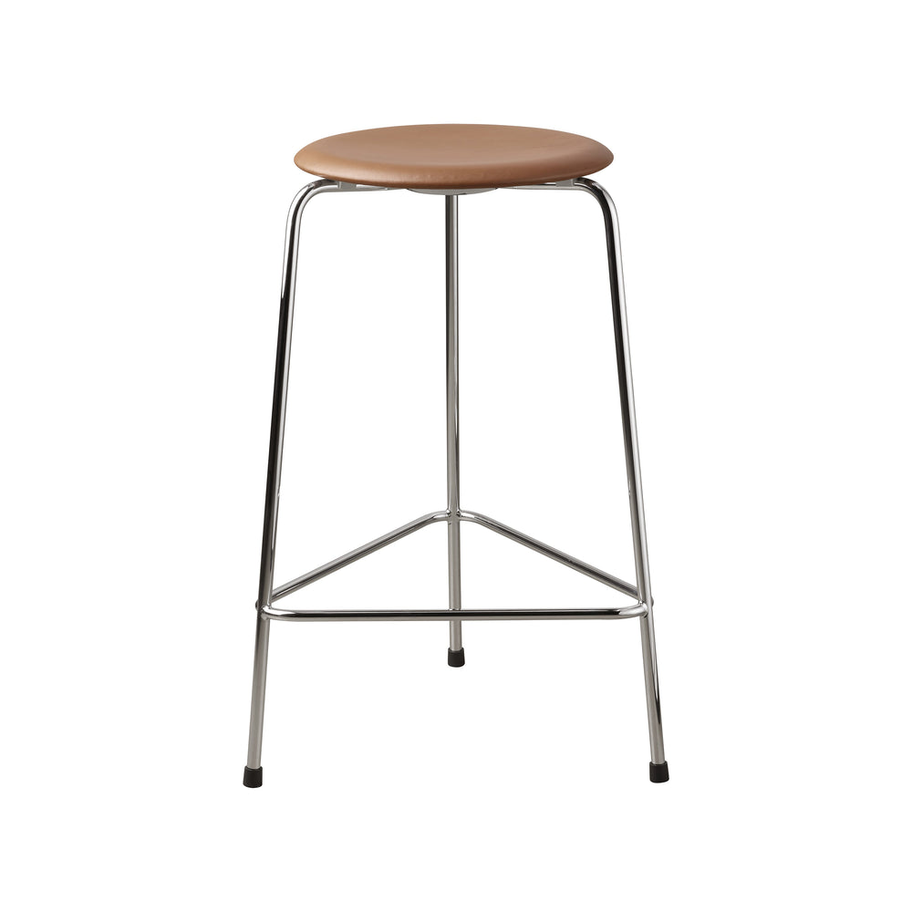High Dot Upholstered Stool