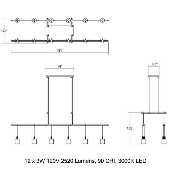 Tandem ceiling mount for pendants hotsell