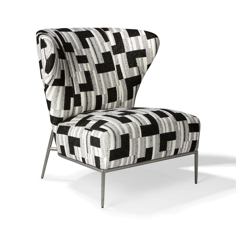 Ima Fan Armless Lounge Chair