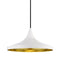 Beat Wide LED Pendant Light  option White