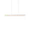 Stiletto Pendant Light  option Satin White