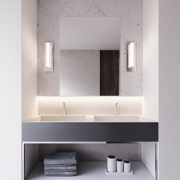 Tubo Slim Panel Bathroom Vanity Light