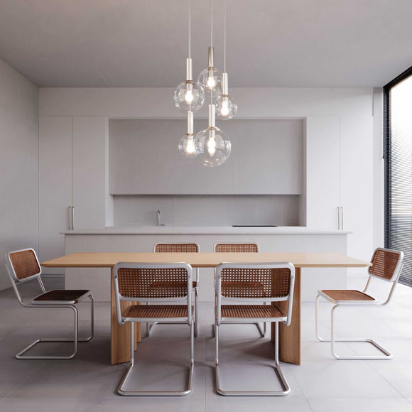 Bubbles Five Light Multi Pendant Light