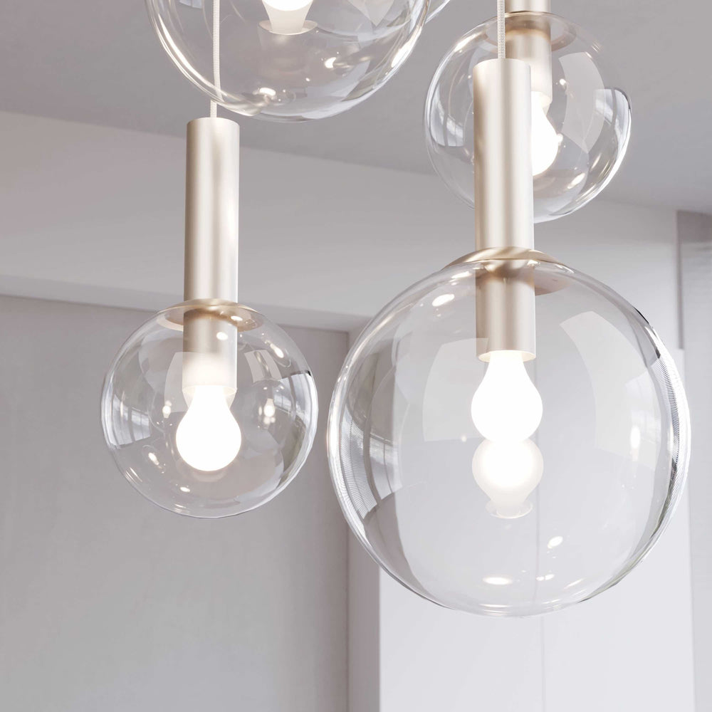 Bubbles Five Light Multi Pendant Light