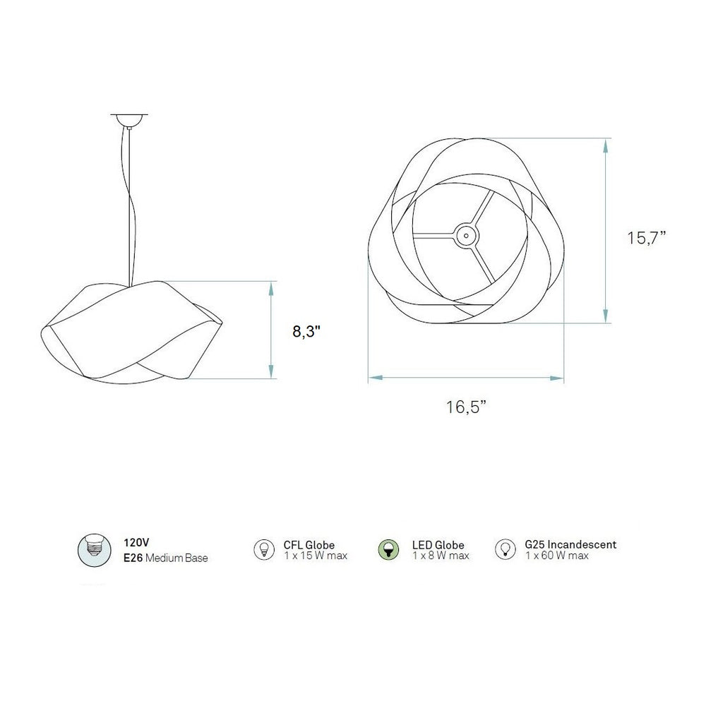 Nut Pendant Light