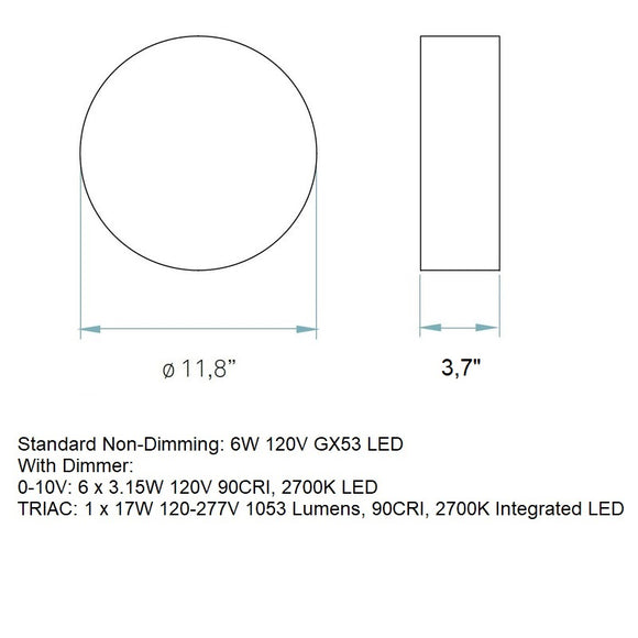 Gea 30 Sconce