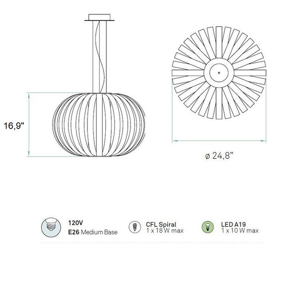 Poppy Pendant Light