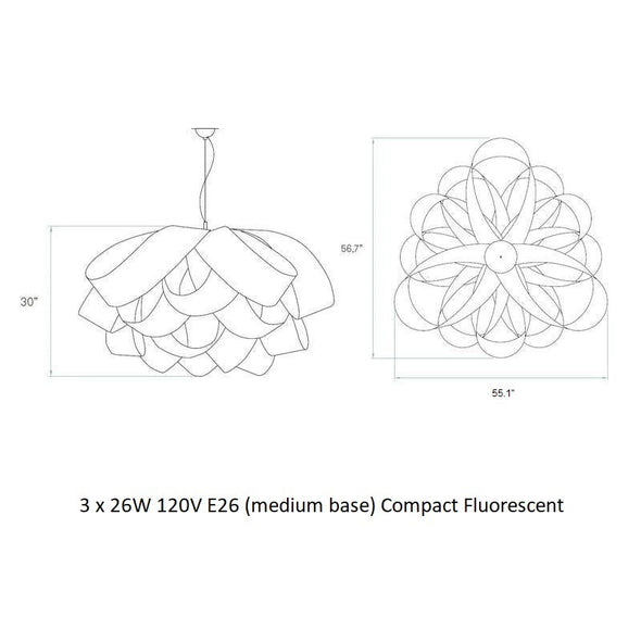 Agatha Suspension Lamp