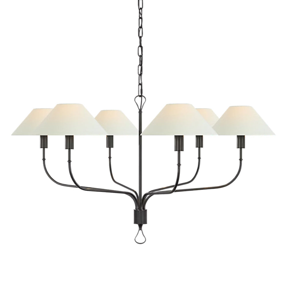 Visual Comfort Signature x Amber Lewis Griffin Tail Chandelier