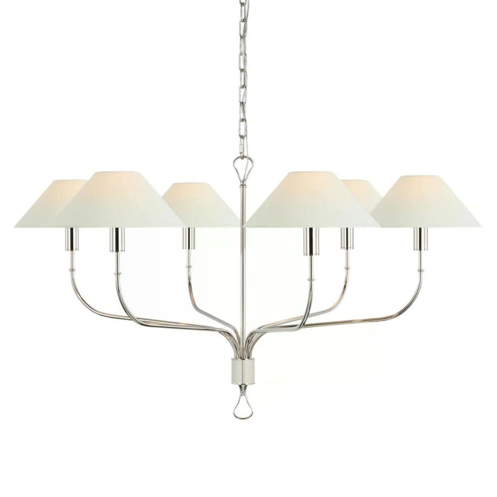 Visual Comfort Signature x Amber Lewis Griffin Tail Chandelier