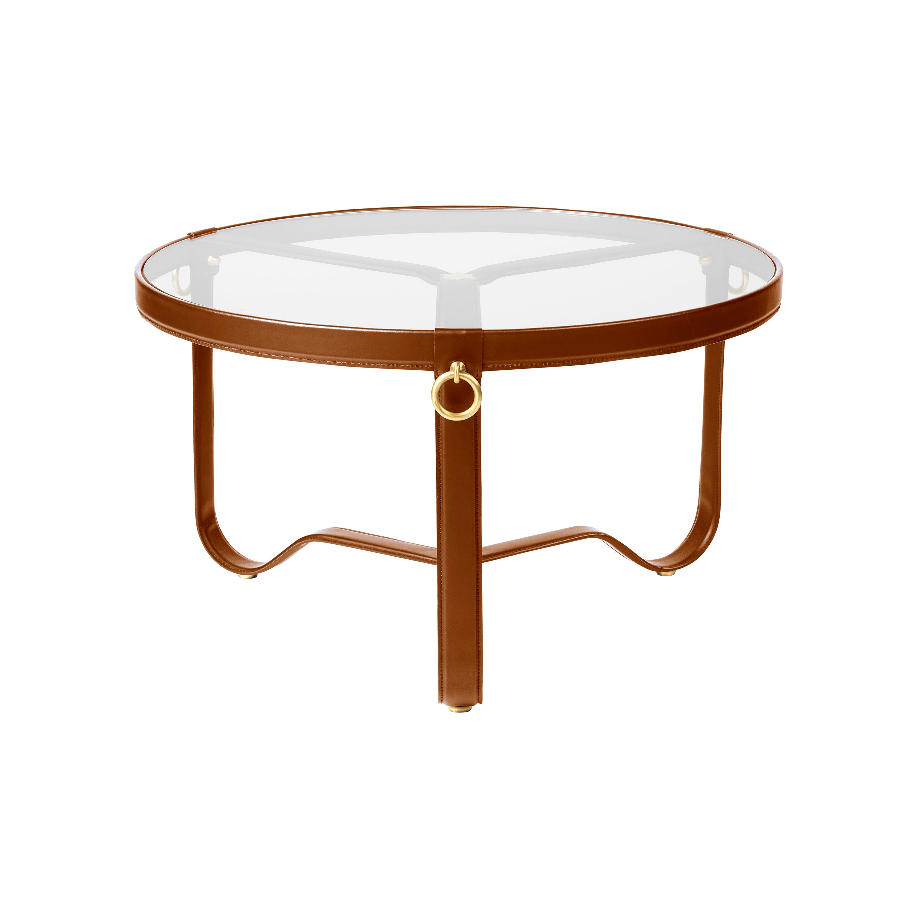 A Leather Wrapped Games Table Attributed to Adnet A Leather Wrapped Games Table Attributed to Adnet