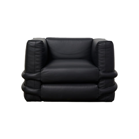 Pillow Leather Lounge Chair