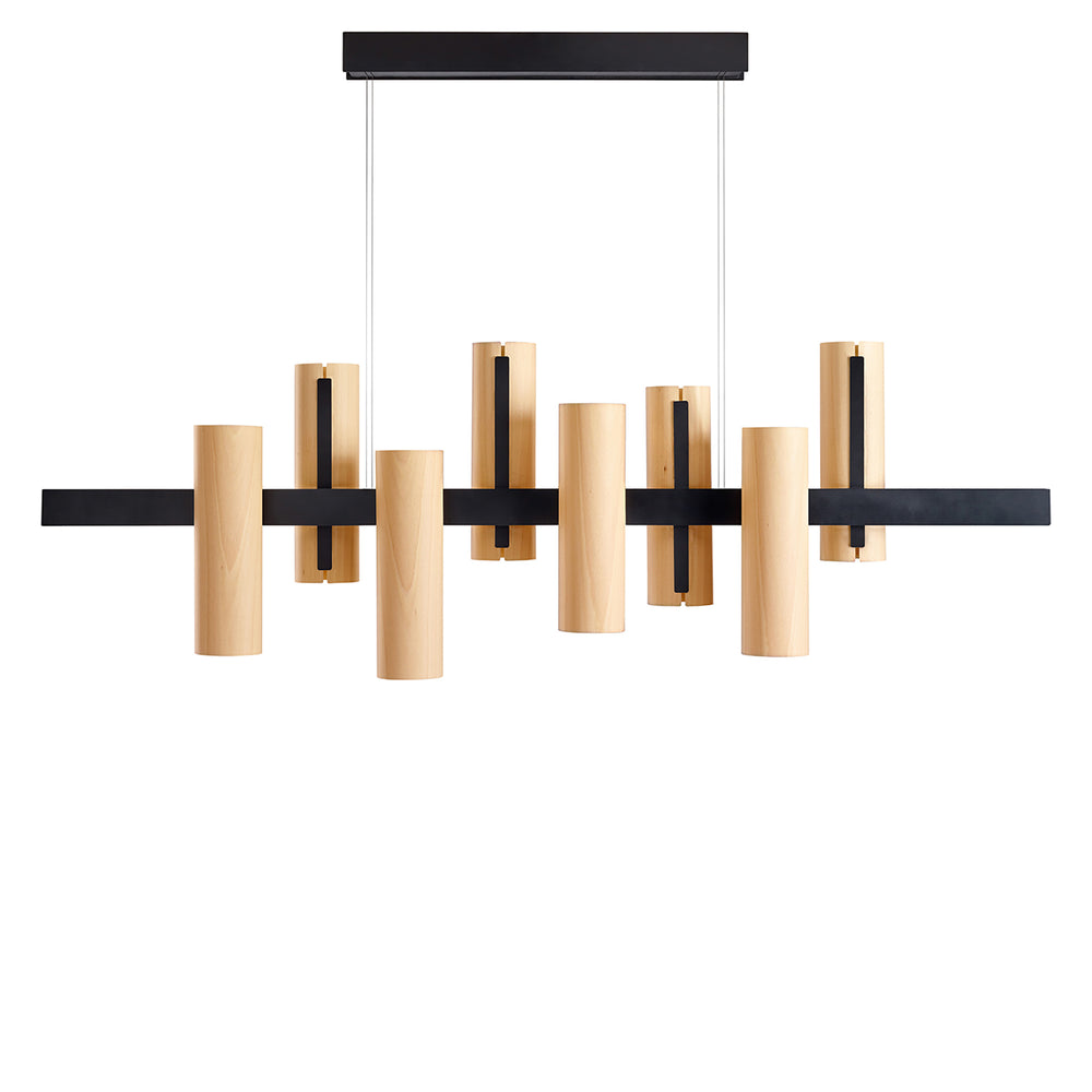 Black Note Keys Pendant Light