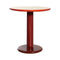 Eclipso Café Table  option Multicolor Oxide Red