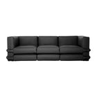 Pillow 3-Seater Leather Sofa