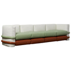 Pillow 4-Seater Leather Sofa