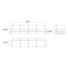 Pillow 4-Seater Leather Sofa