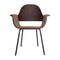 Showtime Chair with 4 Legs  option Stained Dark Brown