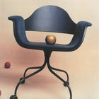 Showtime Swivel Chair with Castors