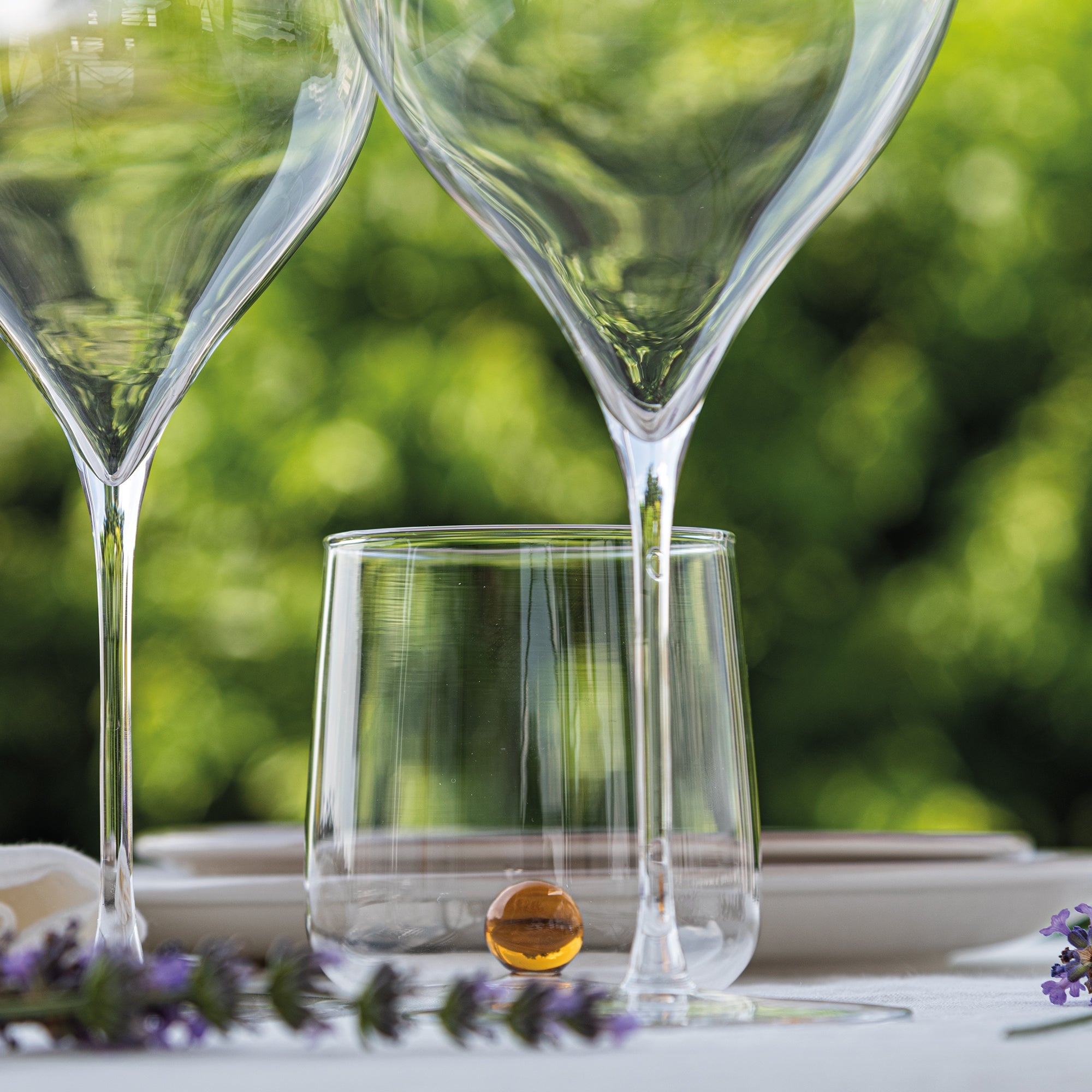 Zafferano Bilia Glass Tumbler - Thumbnail 3