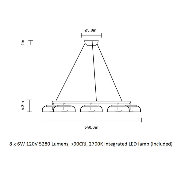 Blossi LED Chandelier