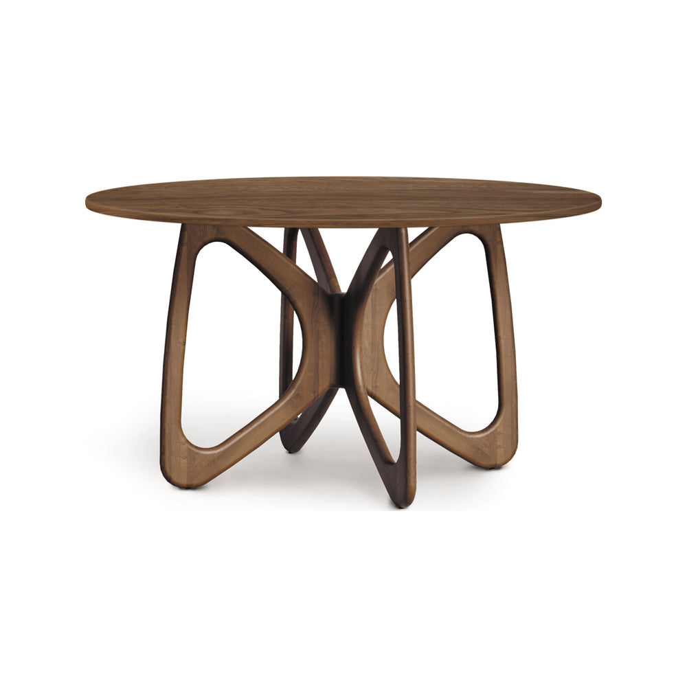 Butterfly Round Fixed Top Dining Table