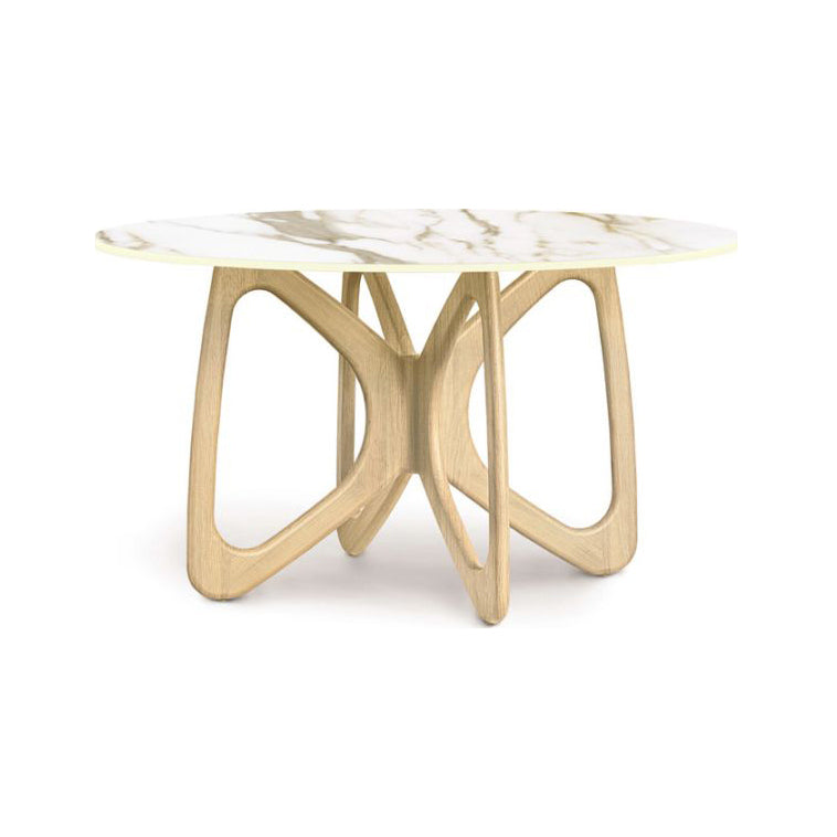 Butterfly Round Sintered Stone Table