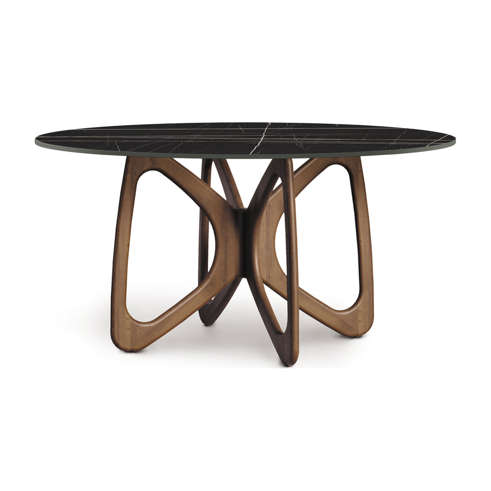 Butterfly Round Sintered Stone Table