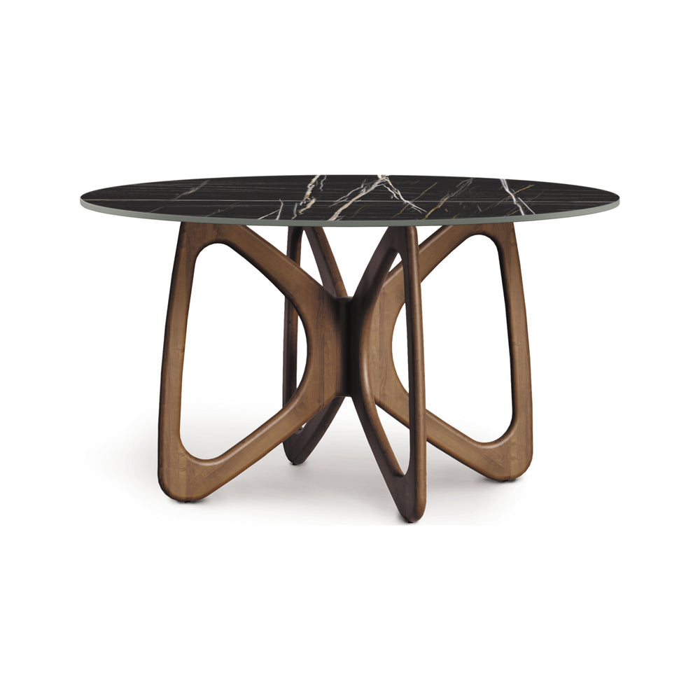 Butterfly Round Sintered Stone Table