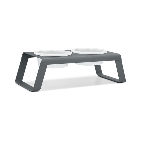 Desco Dog Feeder with Porcelain Bowl