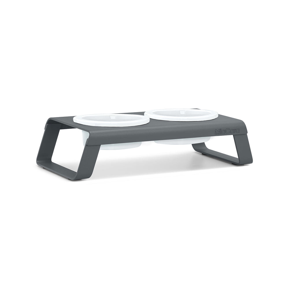 Desco Dog Feeder with Porcelain Bowl